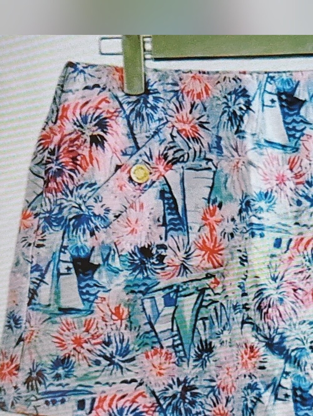 Lilly Pulitzer Madison Skort 'Sea To Shining Sea' Sails Fireworks Patriotic XXS